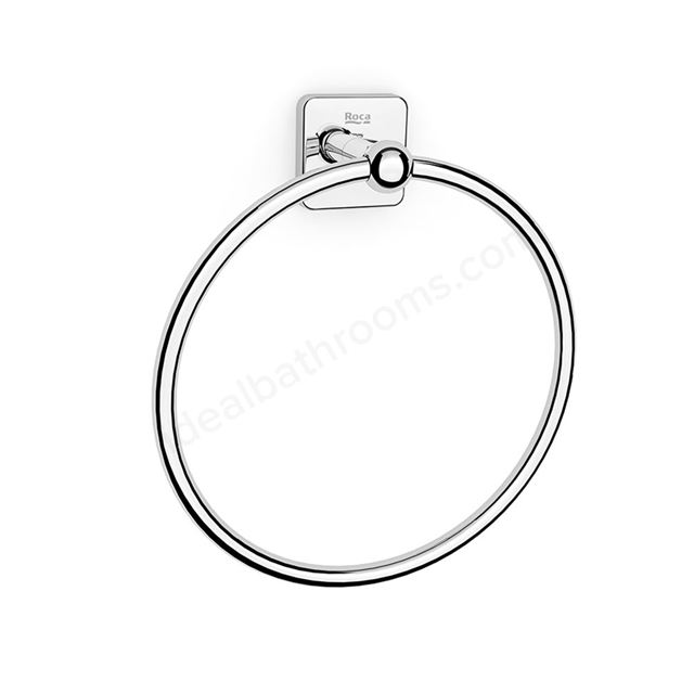 Roca Victoria Towel Ring - Chrome