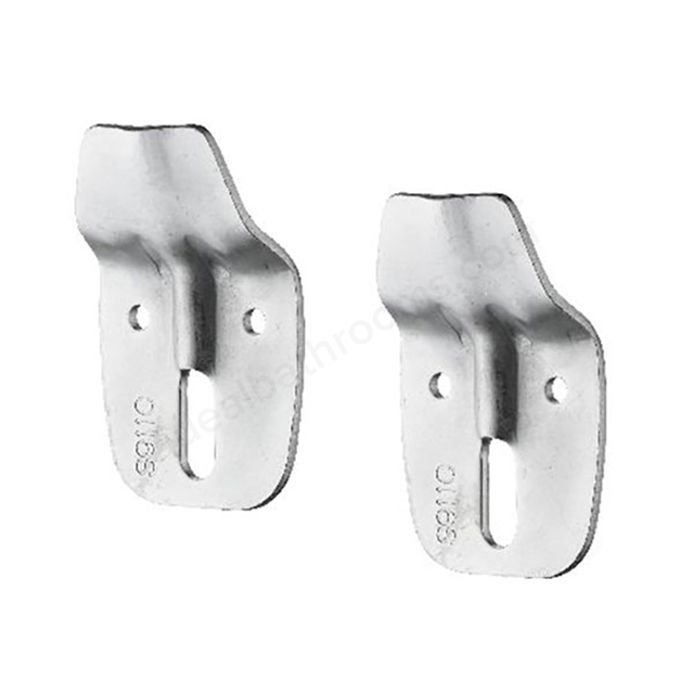 Armitage Shanks CORE Concealed Basin Wall Hangers (Pair), No Finish