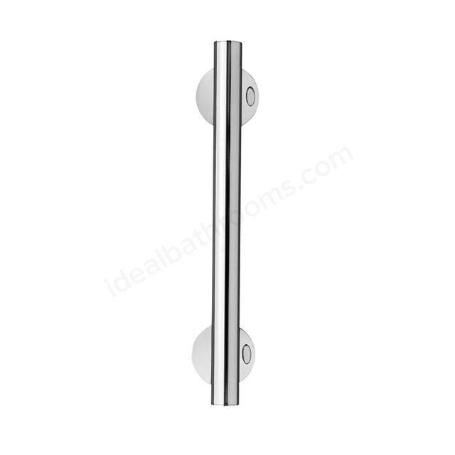 Contemporary 21 45cm straight grab rail (60mm projection) - Chrome Plated