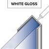 Showerwall   11Mm 2450Mm Extrusion End White Et3