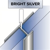 Showerwall 11Mm 2450Mm   Extrusion Join Bright Silver Jt1