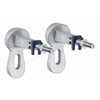 Grohe RAPID-SL Front Wall brackets; Chrome