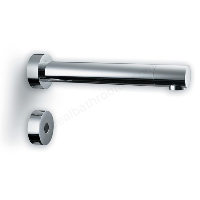 Armitage Shanks Sensorflow 21 230mm Wall Mounted Mains Powered Basin Spout w/ Separate Sensor - Ultra Steel