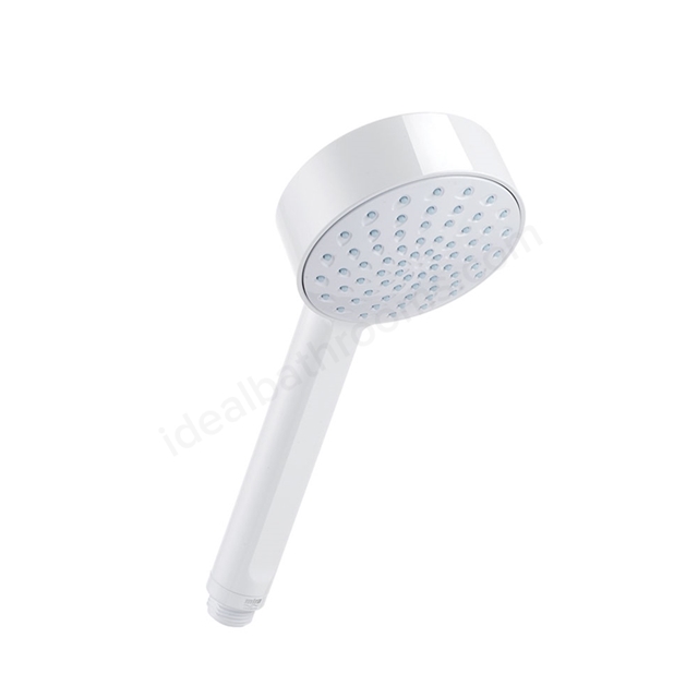 Mira BEAT Single Mode Shower Head; White