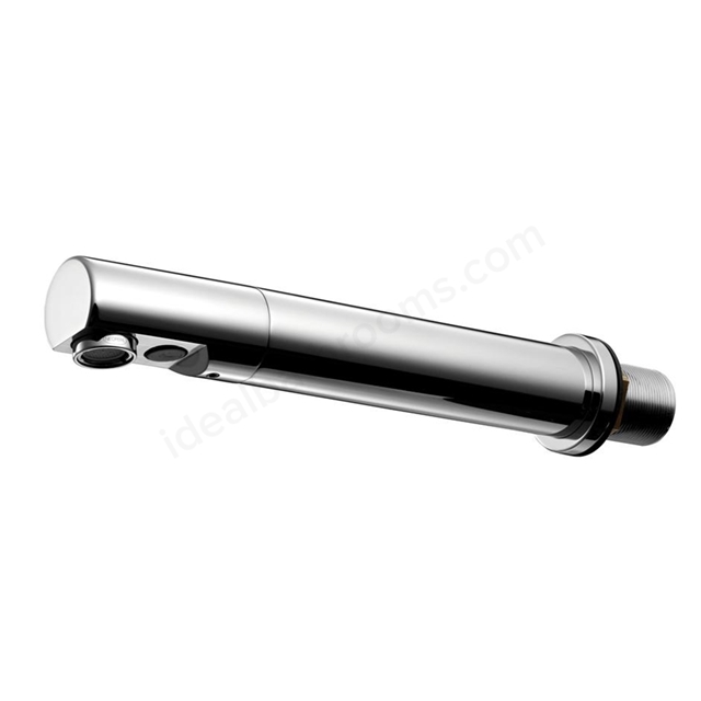 Armitage Shanks Sensorflow 21 Compact Link Wall Spout - Brushed Stainless Steel