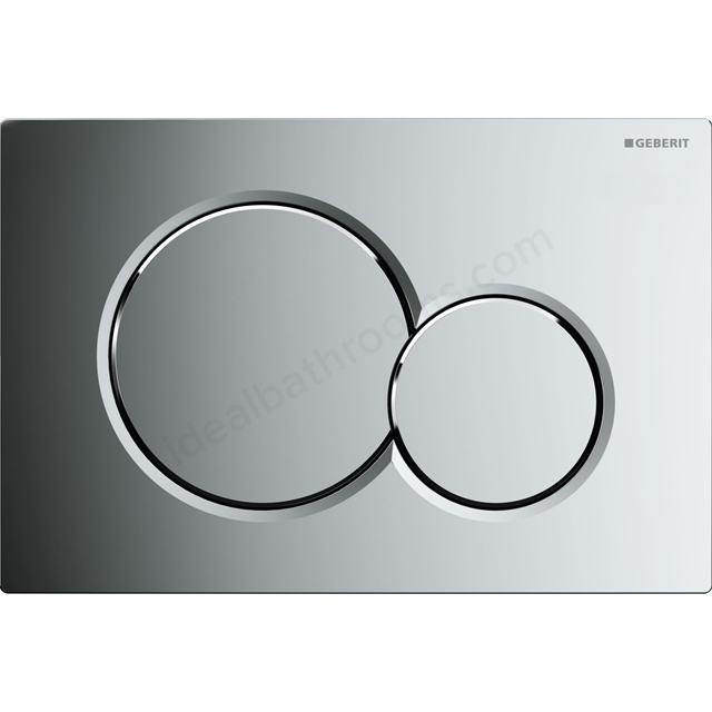 Geberit Sigma01 Dual Flush Plate - Chrome