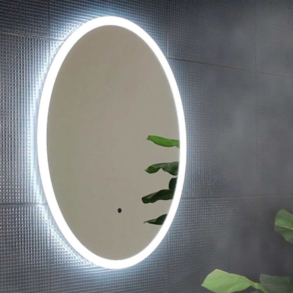 Tavistock Aster Illuminated 600mm Circular Mirror with Heater